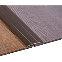 Gedotec Perfil de Transición Aluminio Plano Autoadhesivo Übergangsschiene Ancho 37mm 3 Farben 100cm &amp-200cm Calidad de…